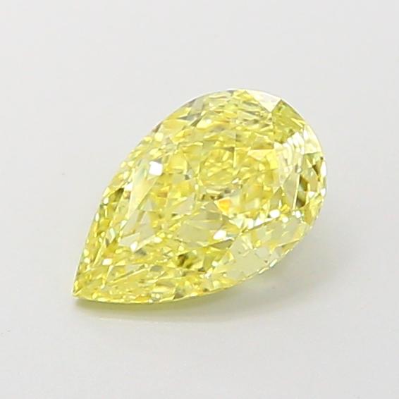1.09 Ct. Fancy Intense Yellow Pear Lab Grown Diamond