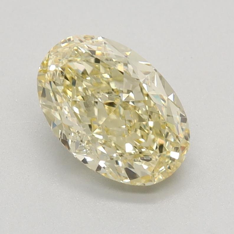 1.09 Ct. Fancy Intense Yellow Oval Lab Grown Diamond