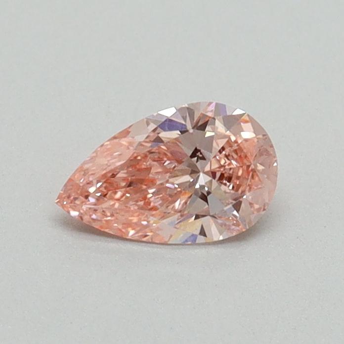 0.31 Ct. Fancy Vivid Pink Pear Lab Grown Diamond