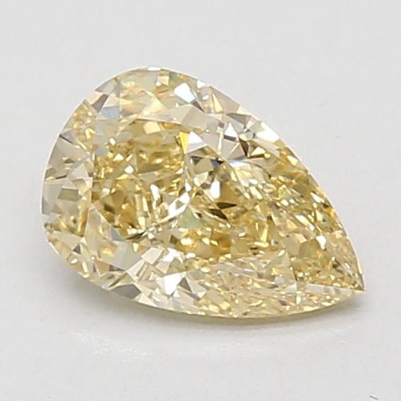 1.09 Ct. Fancy Intense Yellow Pear Lab Grown Diamond