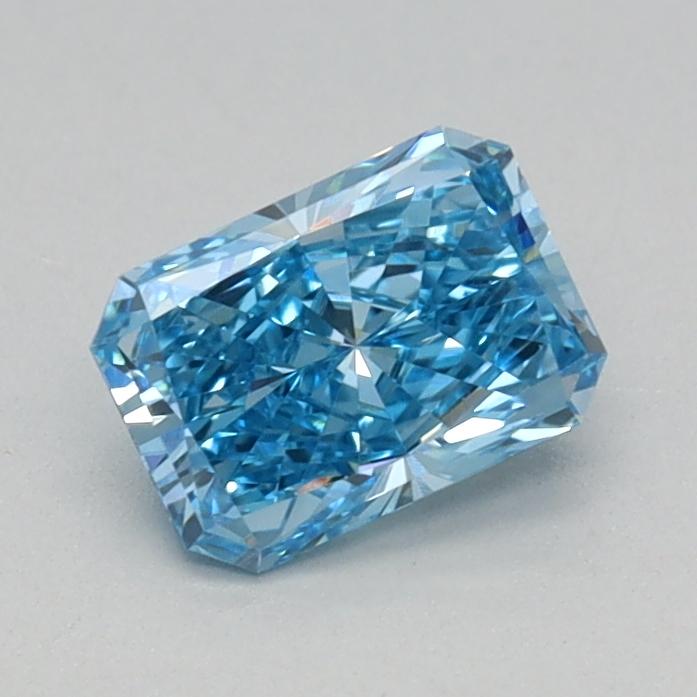 0.50 Ct. Fancy Vivid Blue Radiant Lab Grown Diamond