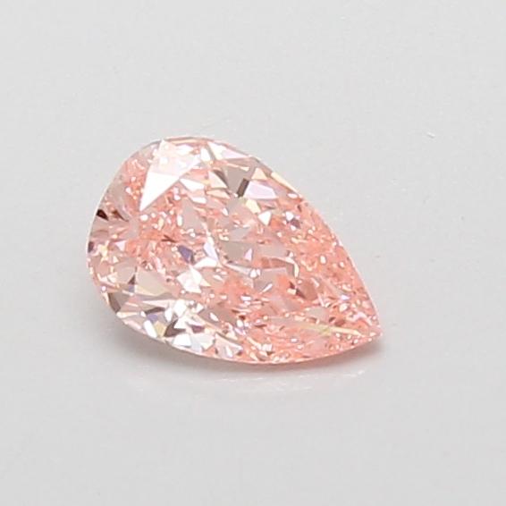 0.40 Ct. Fancy Vivid Pink Pear Lab Grown Diamond