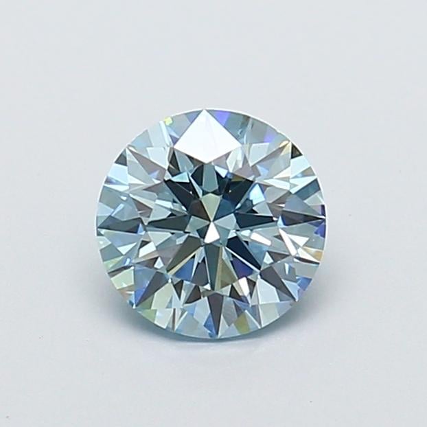 1.00 Ct. Fancy Intense  Blue Round Lab Grown Diamond