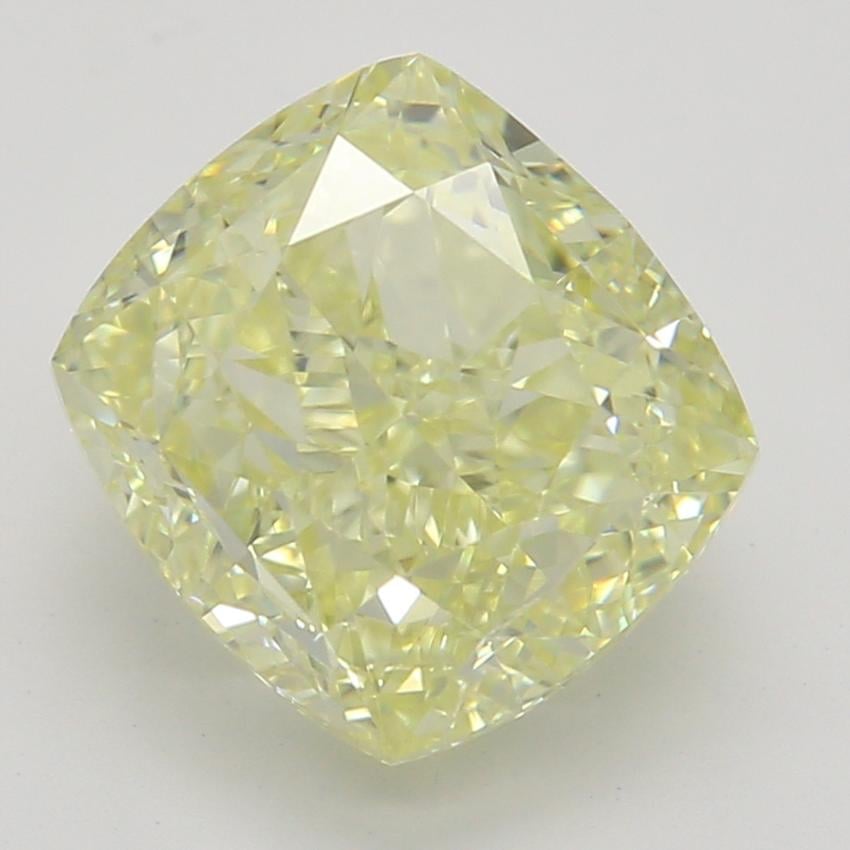 2.01 Ct. Fancy Light Yellow Cushion Diamond
