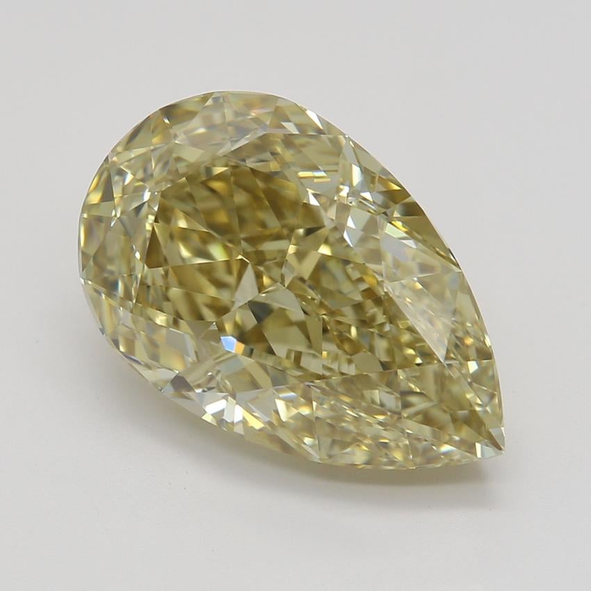 3.56 Ct. Fancy Brownish Yellow Pear Diamond