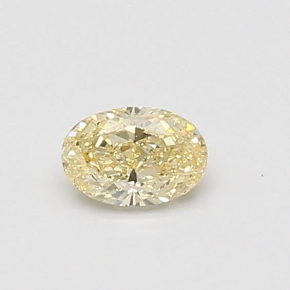 0.30 Ct. Fancy Yellow Oval Lab Grown Diamond