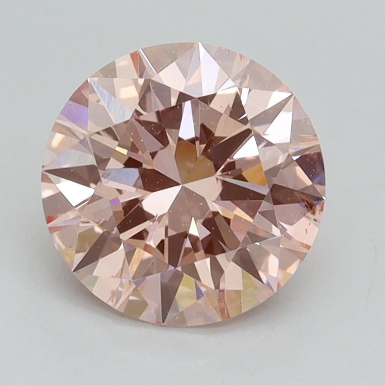 1.50 Ct. Fancy Pink Round Lab Grown Diamond