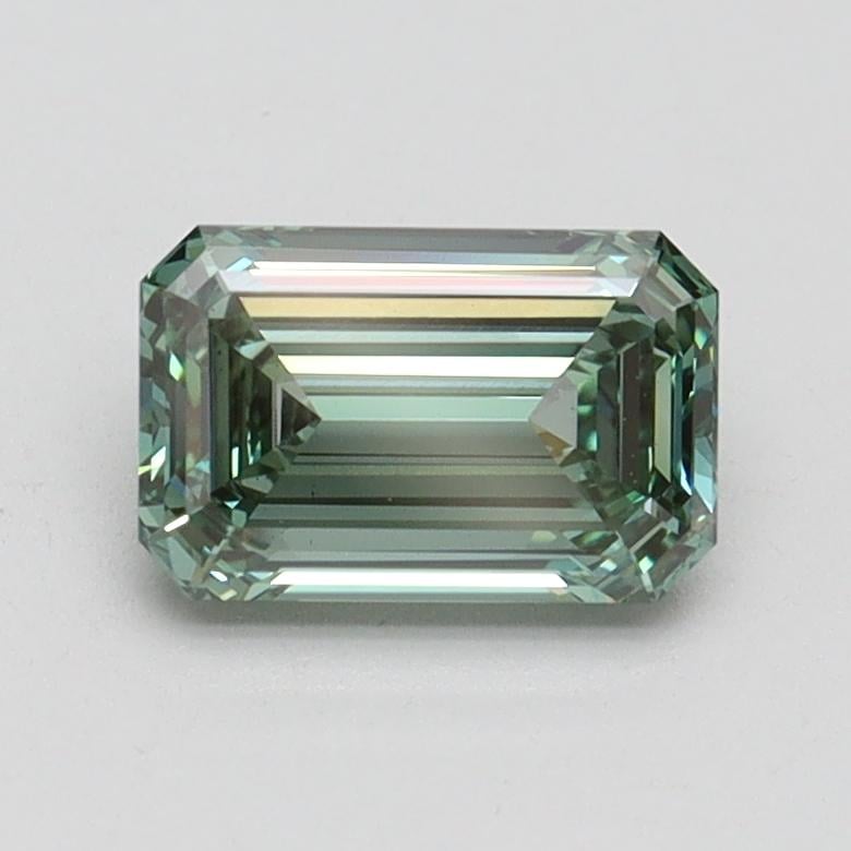 1.00 Ct. Fancy Intense Green Emerald Lab Grown Diamond