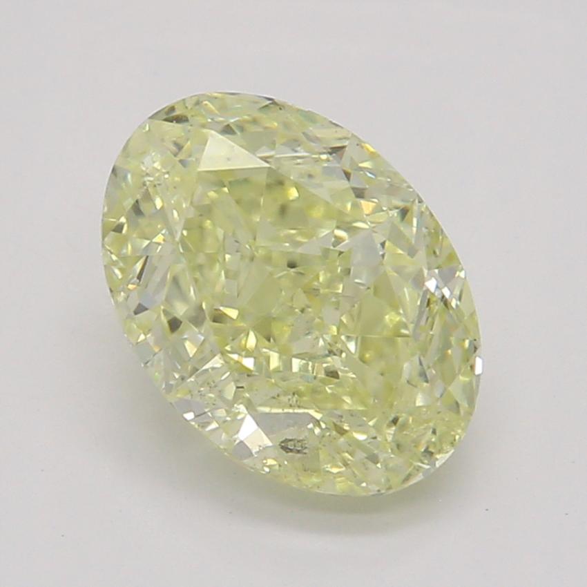 1.01 Ct. Fancy Yellow Oval Diamond
