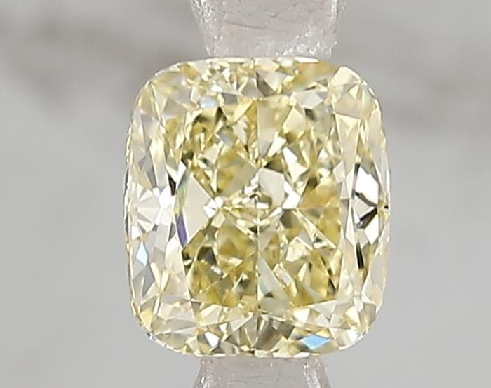 1.00 Ct. Fancy Intense Yellow Cushion Lab Grown Diamond