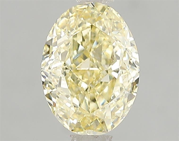 1.59 Ct. Fancy Vivid Yellow Oval Lab Grown Diamond