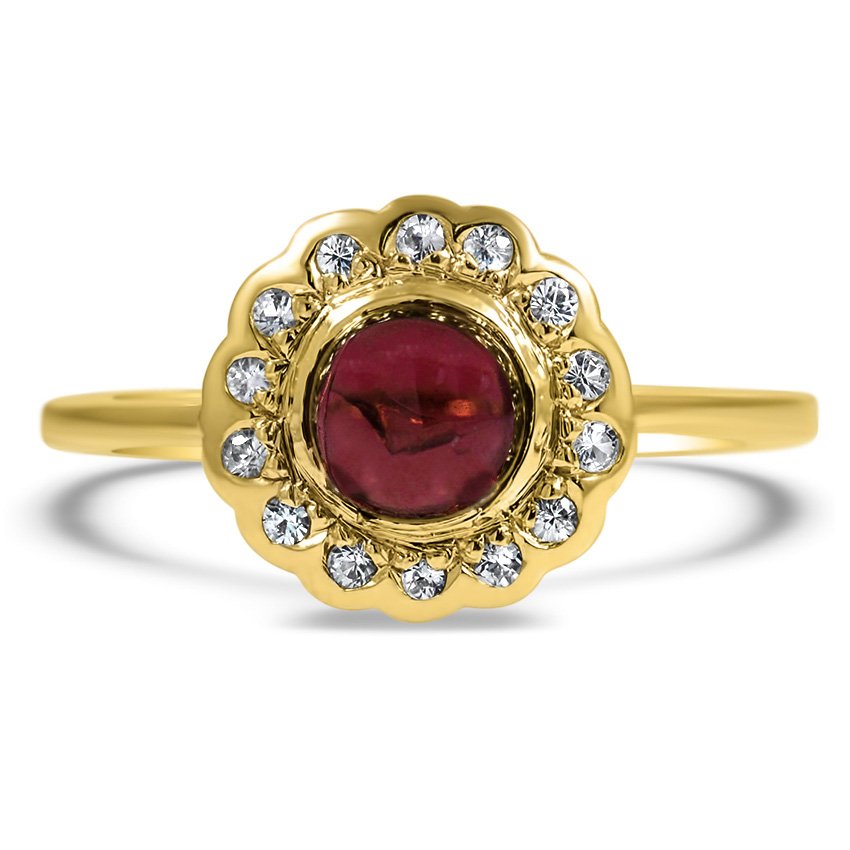 Edwardian Tourmaline Vintage Ring | Paulette | Brilliant Earth