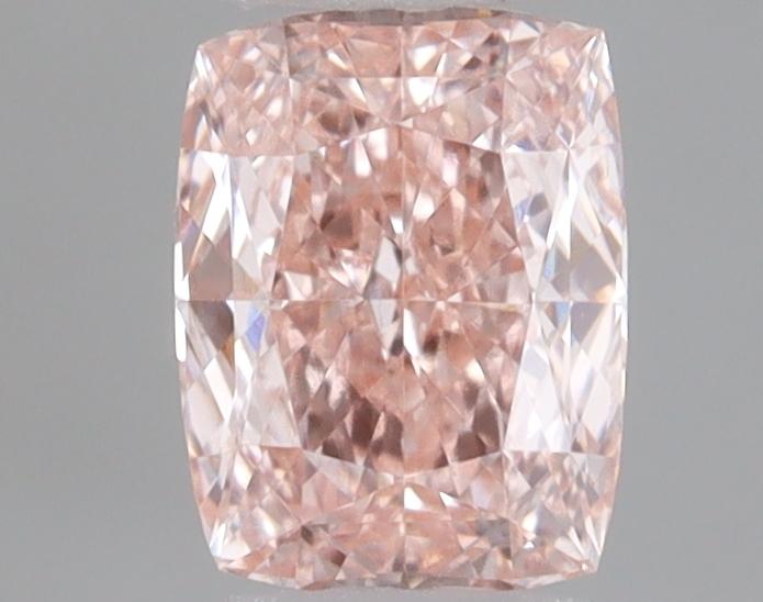 0.34 Ct. Fancy Intense Pink Cushion Lab Grown Diamond