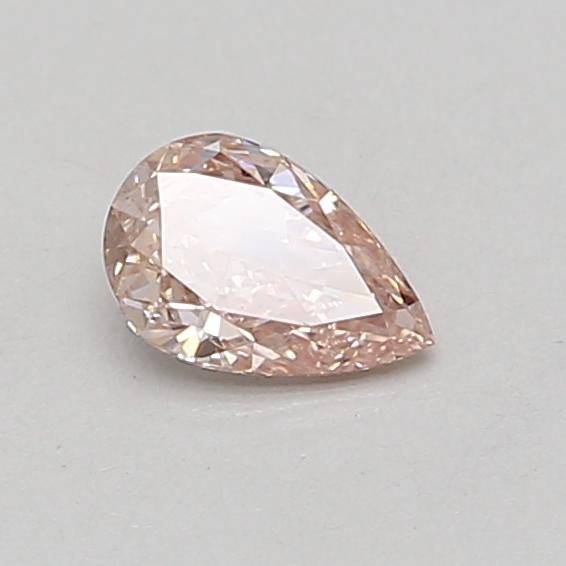 0.47 Ct. Fancy Intense Brownish Pink Pear Lab Grown Diamond