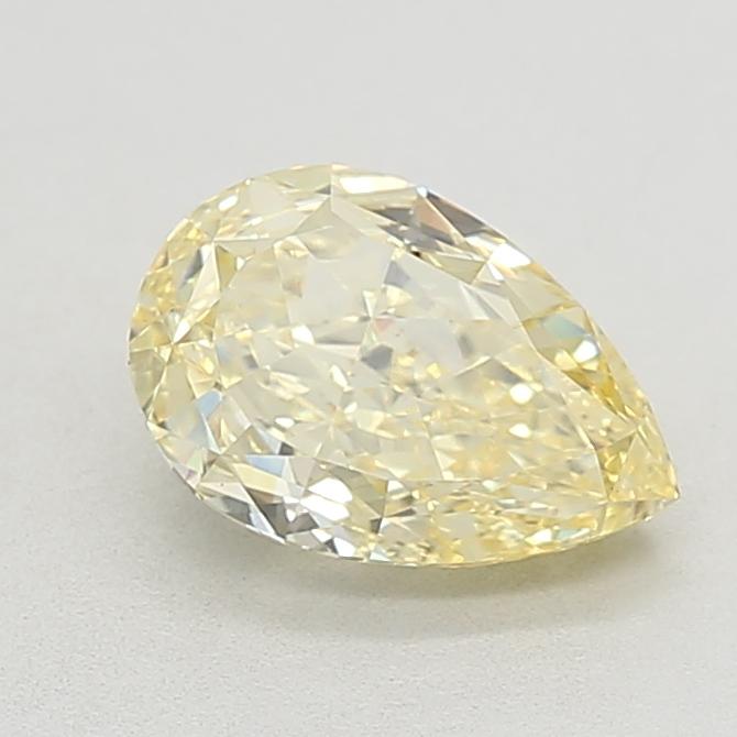 2.13 Ct. Fancy Intense Yellow Pear Lab Grown Diamond