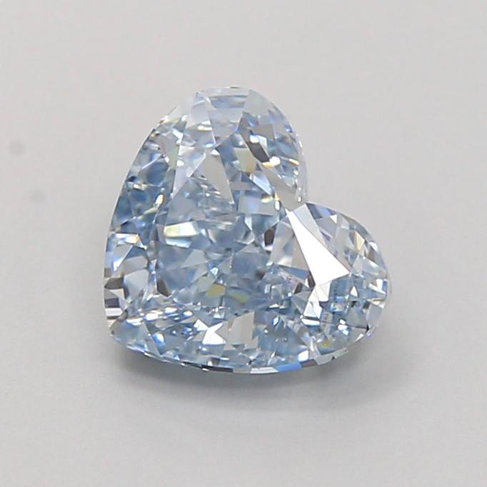 1.25 Ct. Fancy Intense Blue Heart Lab Grown Diamond