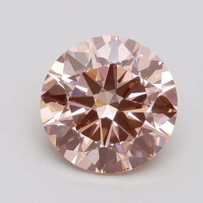 1.80 Ct. Fancy Intense Pink Round Lab Grown Diamond