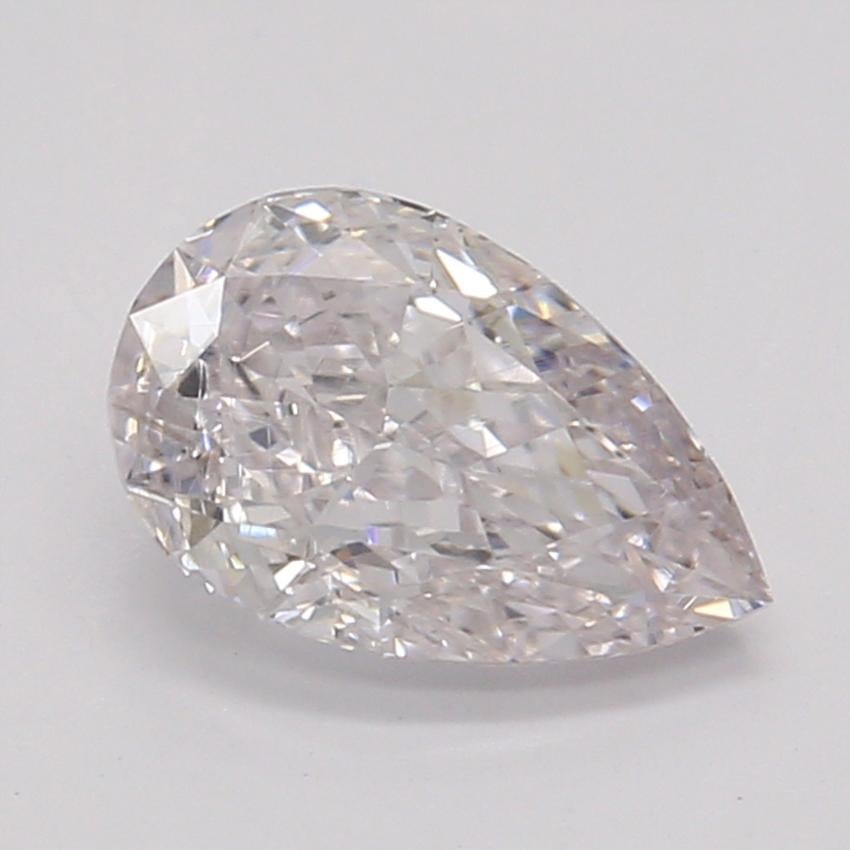 0.50 Ct. Very Light Pink Pear Diamond