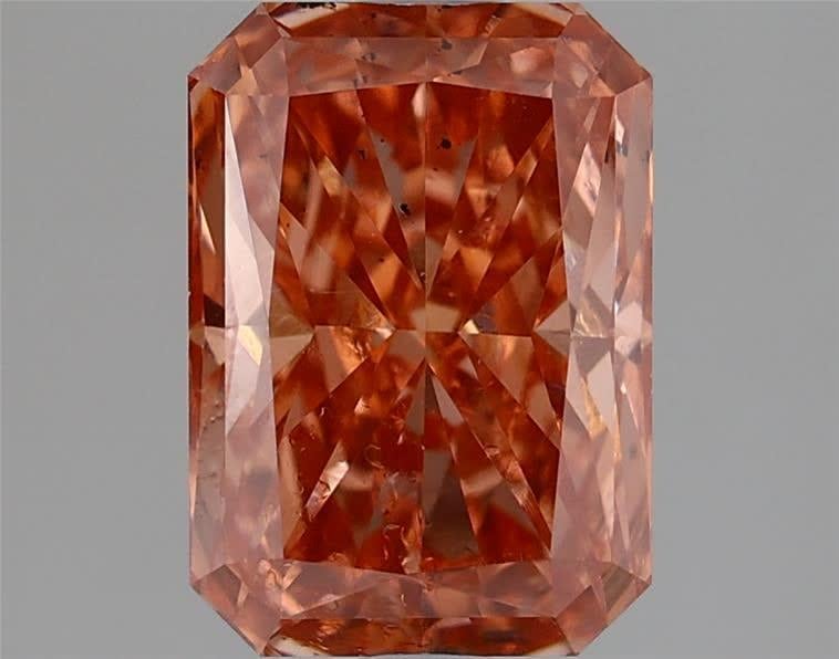 2.13 Ct. Fancy Vivid Pink Radiant Lab Grown Diamond