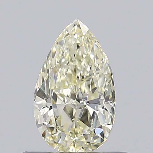 0.55 Ct. Light Yellow Pear Lab Grown Diamond