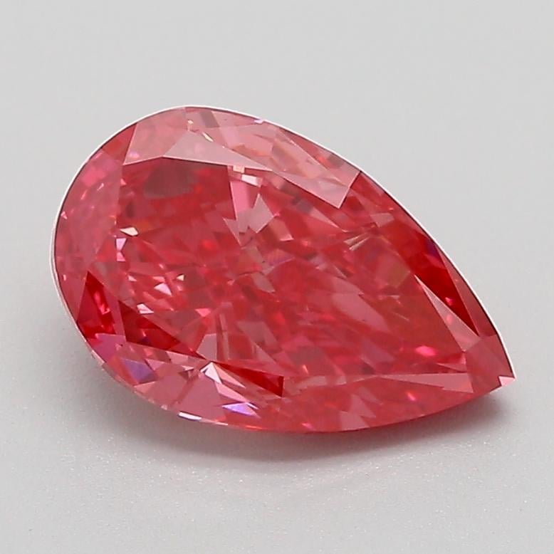 1.51 Ct. Fancy Red Pear Lab Grown Diamond