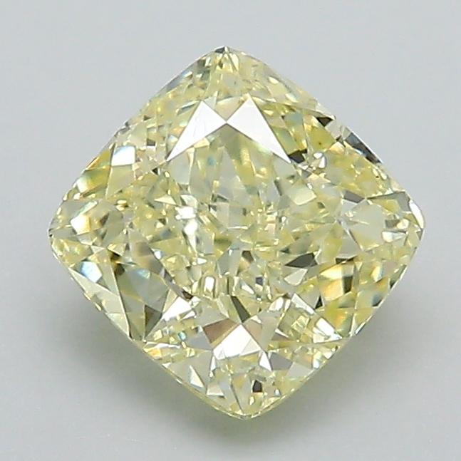 1.43 Ct. Fancy Yellow Cushion Lab Grown Diamond
