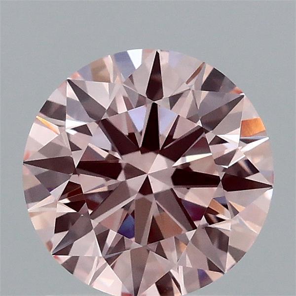 1.37 Ct. Fancy Intense Pink Round Lab Grown Diamond