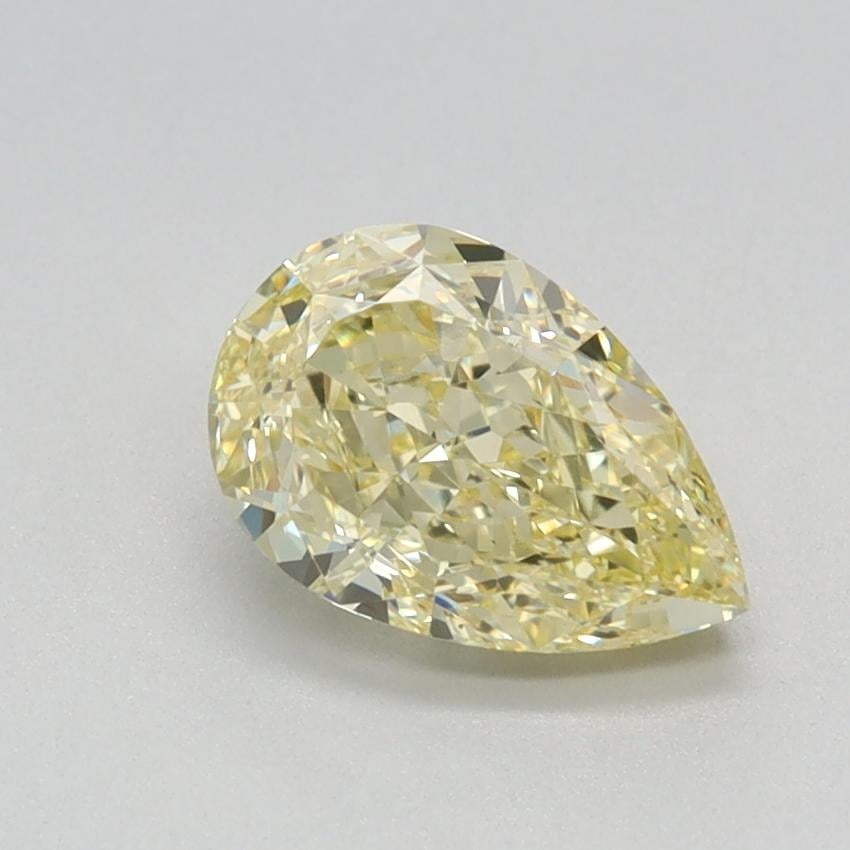 1.07 Ct. Fancy Intense Yellow Pear Lab Grown Diamond