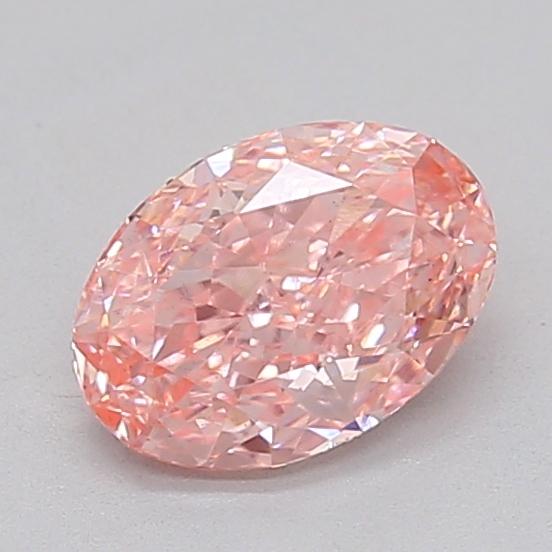 1.05 Ct. Fancy Vivid  Pink Oval Lab Grown Diamond
