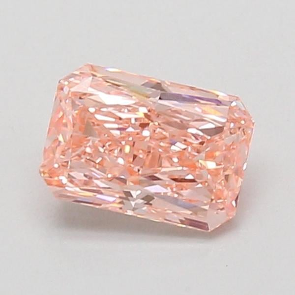 1.04 Ct. Fancy Vivid Pink Radiant Lab Grown Diamond