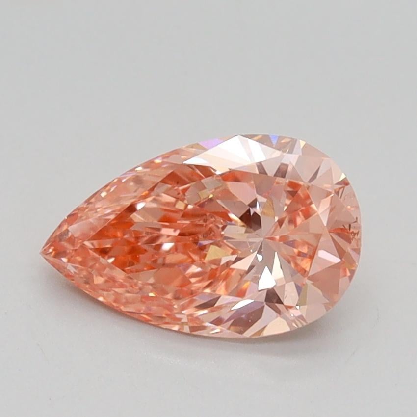 1.01 Ct. Fancy Intense Pink Pear Lab Grown Diamond
