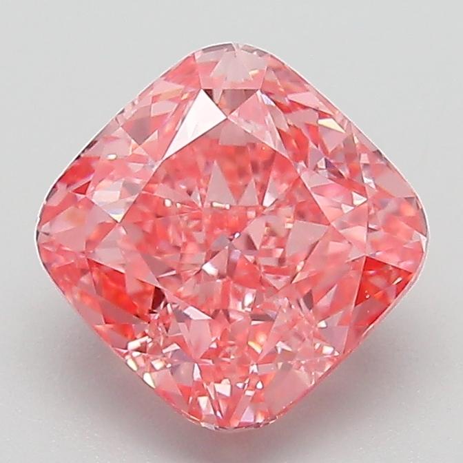 2.04 Ct. Fancy Pink Cushion Lab Grown Diamond