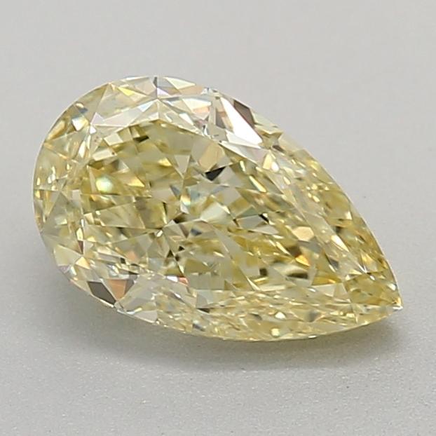 1.37 Ct. Fancy Intense Yellow Pear Lab Grown Diamond