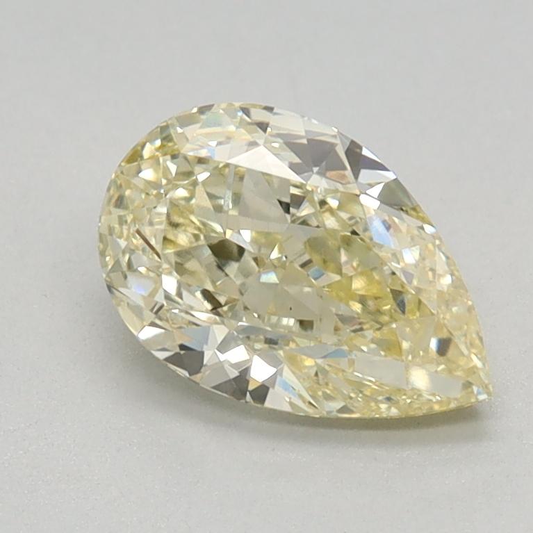 0.81 Ct. Fancy Light Yellow Pear Lab Grown Diamond
