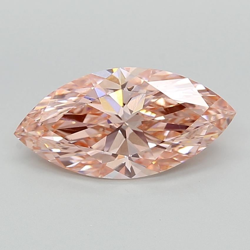 3.00 Ct. Fancy Vivid  Pink Marquise Lab Grown Diamond