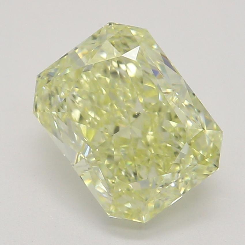 1.01 Ct. Fancy Light Yellow Radiant Diamond