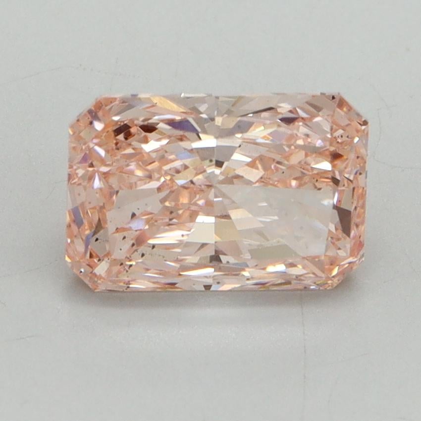 2.00 Ct. Fancy Intense Pink Radiant Lab Grown Diamond