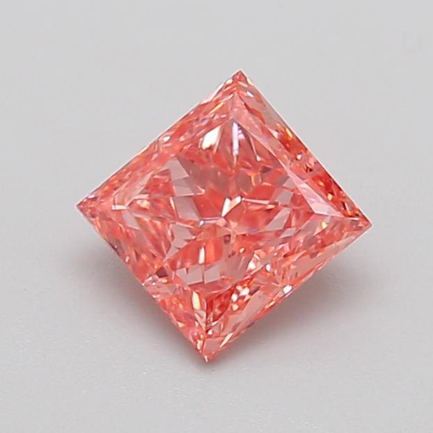 1.01 Ct. Fancy Intense  Pink Princess Lab Grown Diamond
