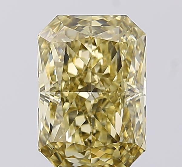 2.10 Ct. Fancy  Yellow Radiant Lab Grown Diamond