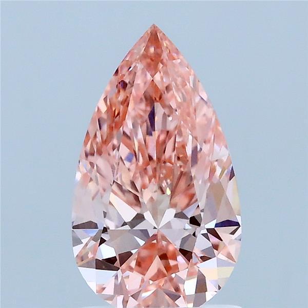 1.37 Ct. Fancy Vivid Pink Pear Lab Grown Diamond