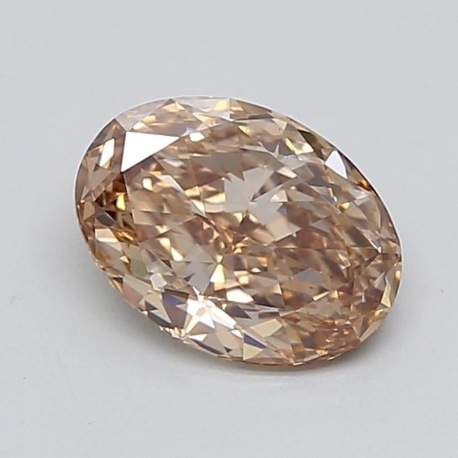 1.78 Ct. Fancy  Brown Oval Lab Grown Diamond