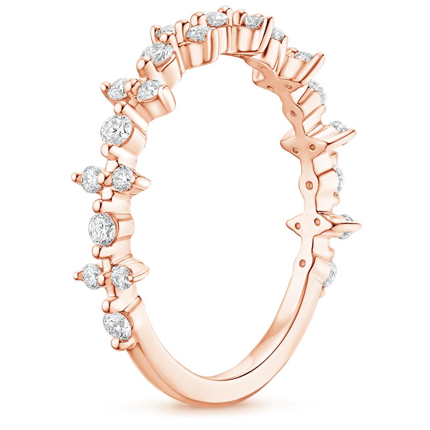 14K Rose Gold Reflection Diamond Ring (1/2 ct. tw.), large side view