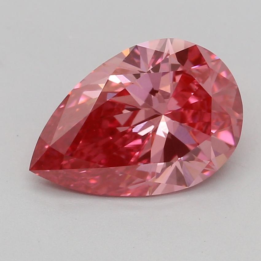 1.02 Ct. Fancy Vivid Pink Pear Lab Grown Diamond