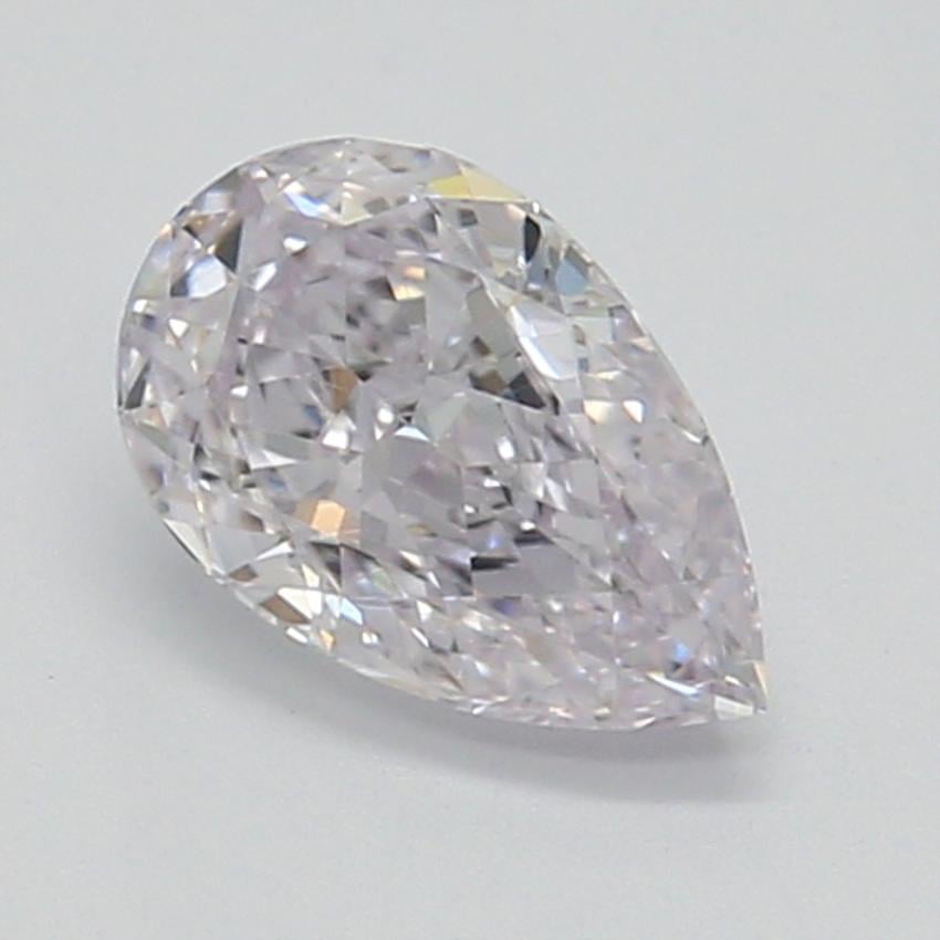 0.31 Ct. Very Light Pink Pear Diamond