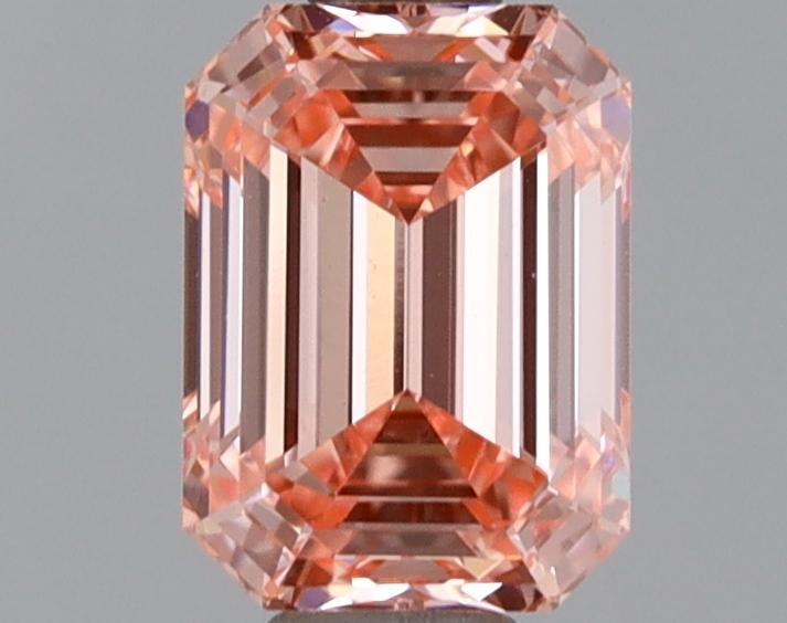 1.09 Ct. Fancy Vivid Pink Emerald Lab Grown Diamond