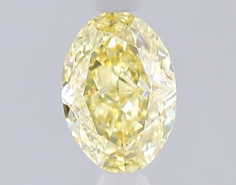 1.04 Ct. Fancy Vivid Yellow Yellow Oval Lab Grown Diamond