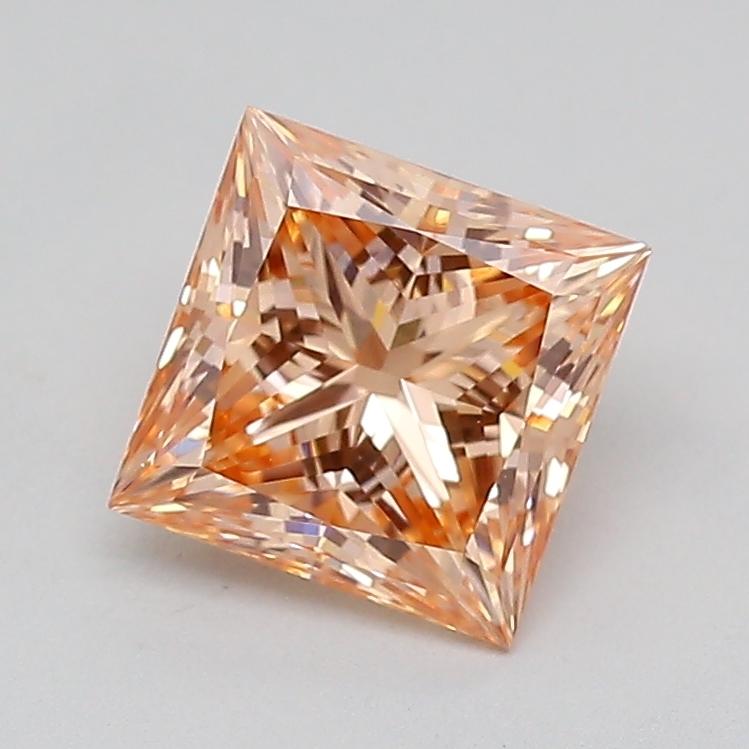 1.55 Ct. Fancy Intense  Pink Princess Lab Grown Diamond