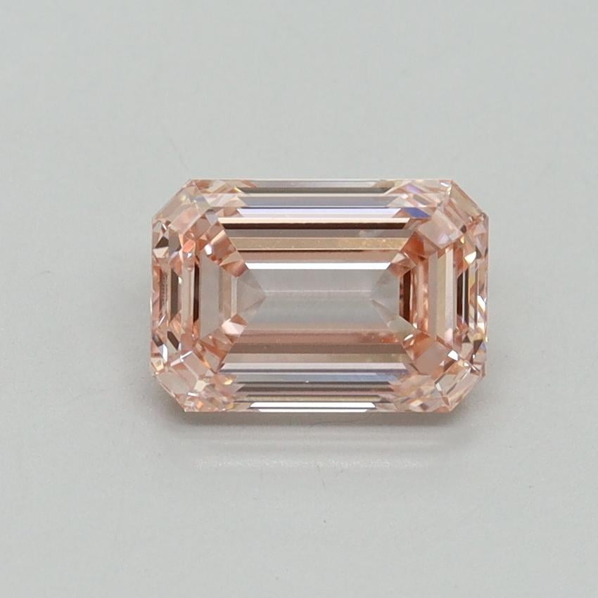 1.31 Ct. Fancy Intense Pink Emerald Lab Grown Diamond