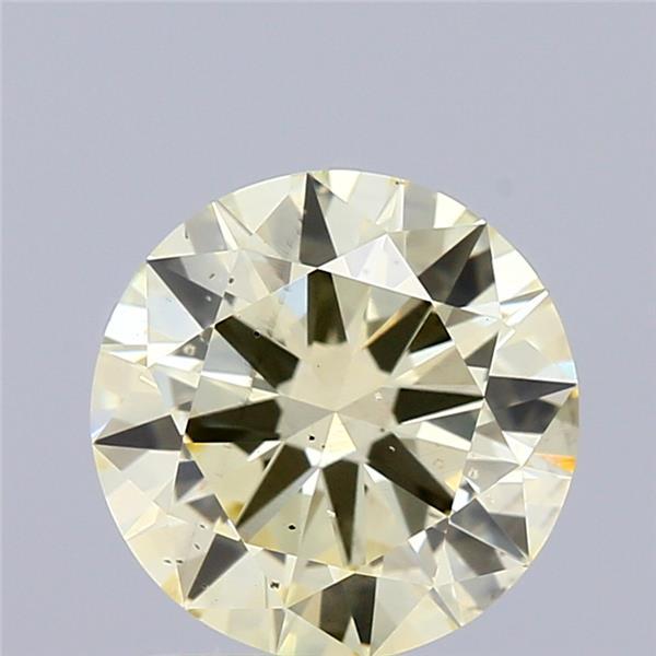 1.50 Ct. Fancy Light Yellow Round Lab Grown Diamond
