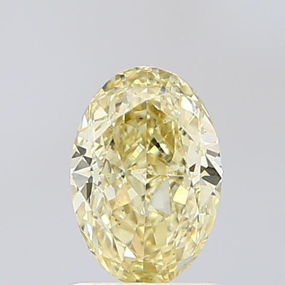 1.09 Ct. Fancy Yellow Oval Lab Grown Diamond